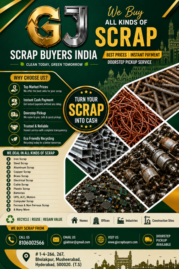 Scrap Buyer in Banjara Hills