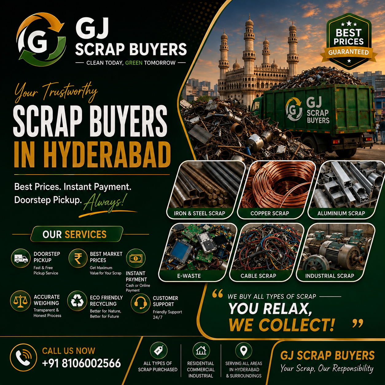 E Waste Scrap Buyers Shamshabad | GJ Scrap Buyers Hyderabad